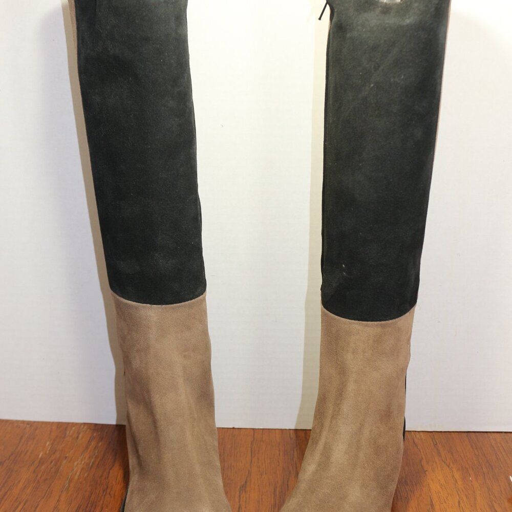 Vera Goma Women's Casual Fashion Color Matching Side Zip Boots. New in Box.